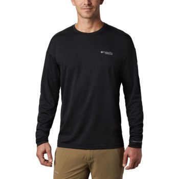 Pánské Mikiny Columbia Irico Knit Long Sleeve Crew Neck Černé HQIWNR915